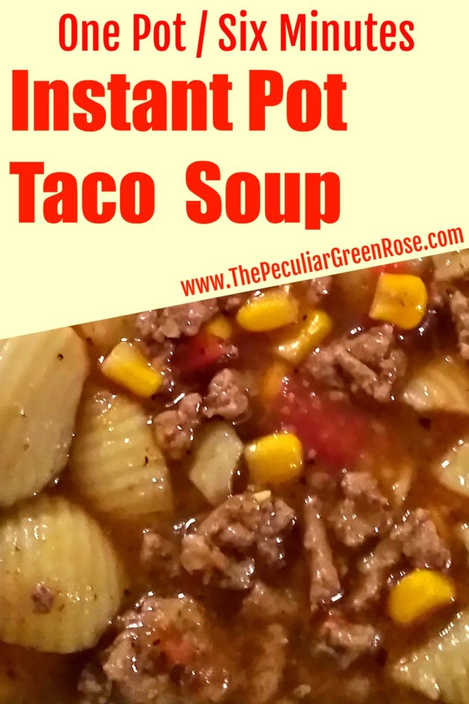 Bowl of Taco Soup