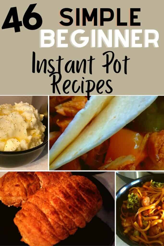 Instant Pot Beef and broccolli, Instant Pot BBQ Meatballs, Instant Pot Beef and Shells, Instant Pot Mississippi Pork Roast, and Instant Pot Chilli.