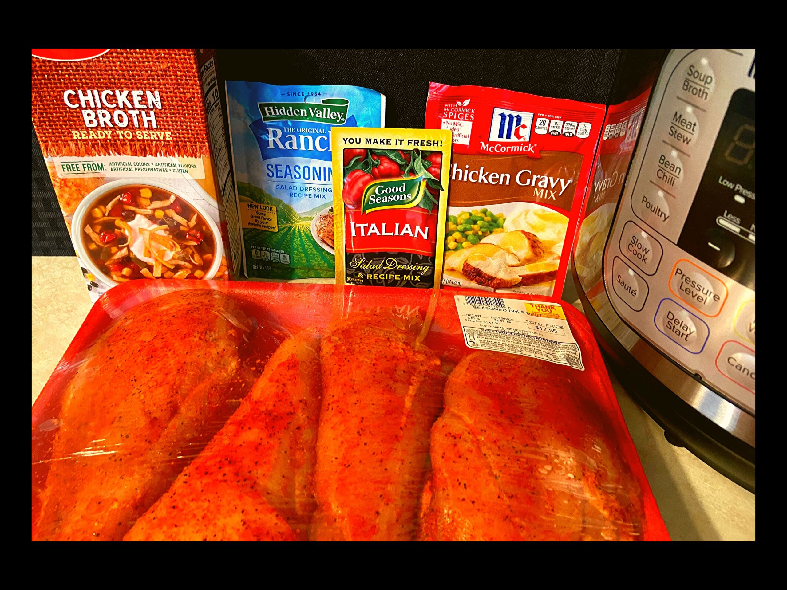 Instant pot chicken italian dressing packet clearance