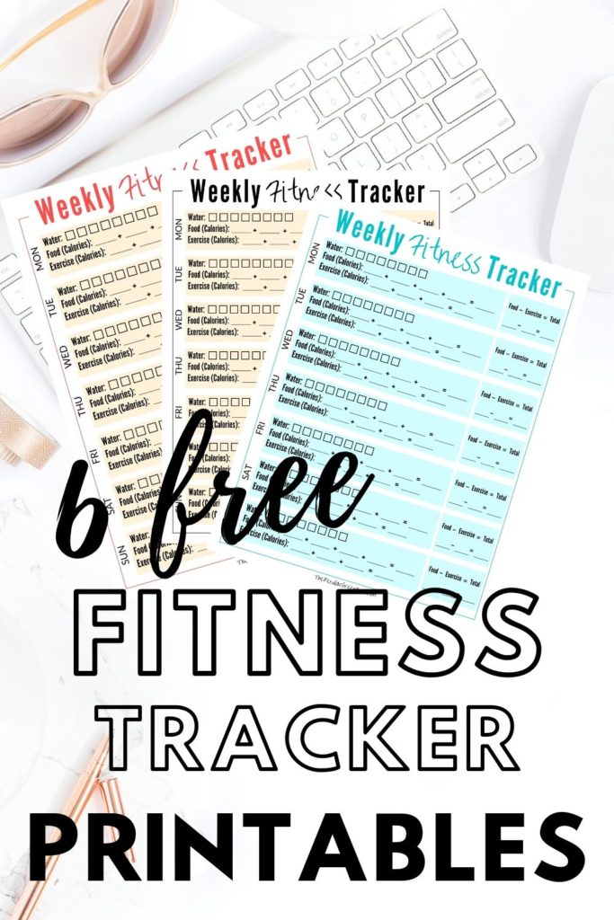 6 Free Fitness Tracker Printables