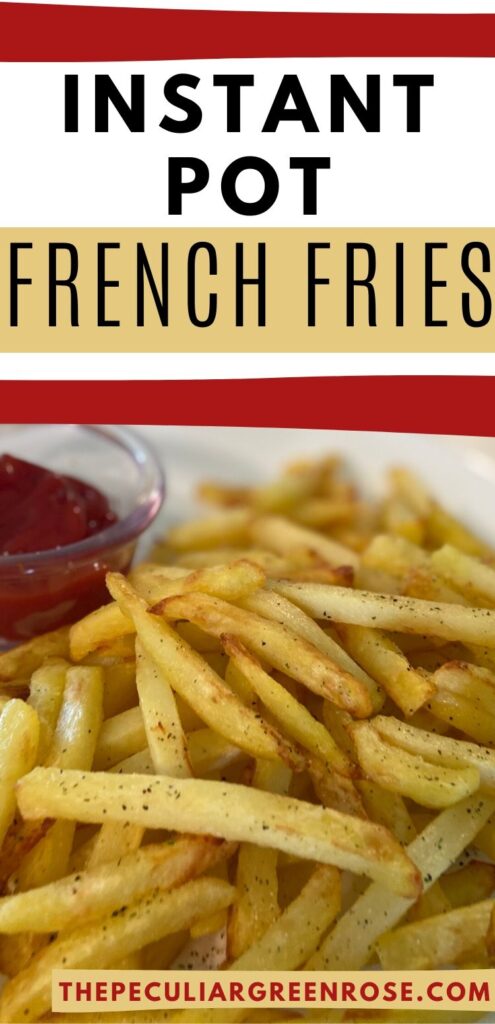 Instant Pot French Fries.