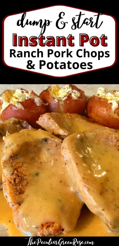 Instant Pot Ranch Pork Chops and Potatoes