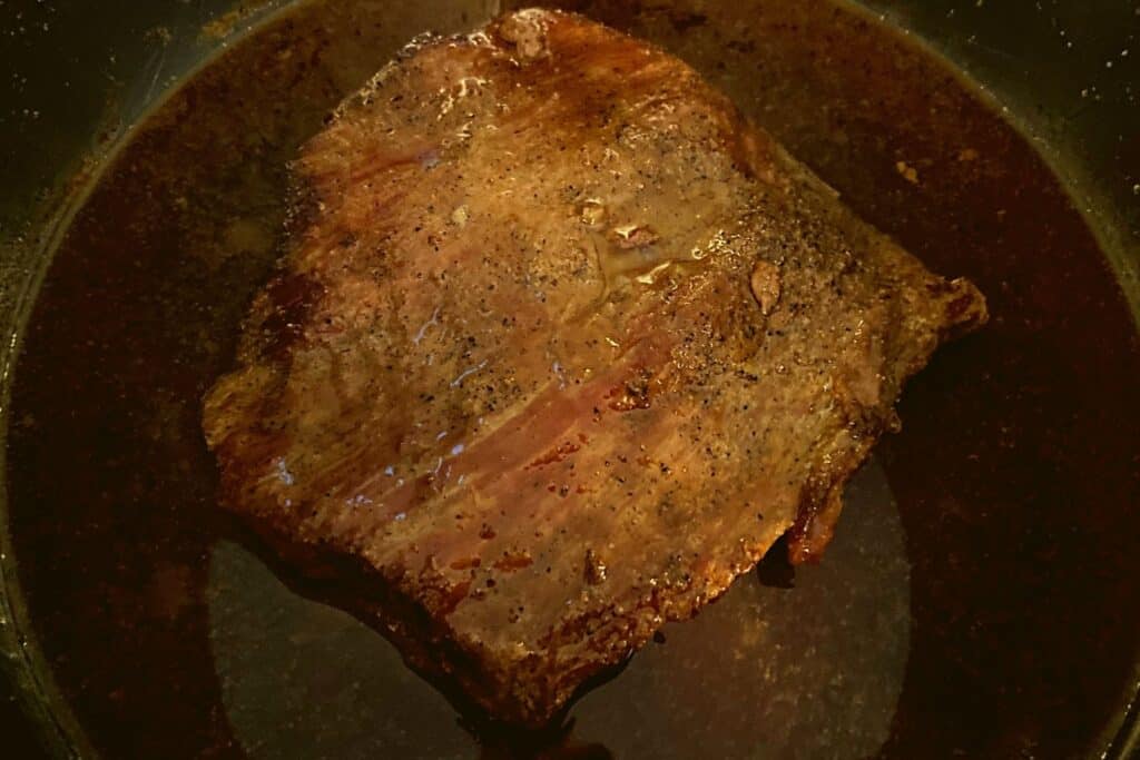 Instant Pot Flank Steak and Gravy