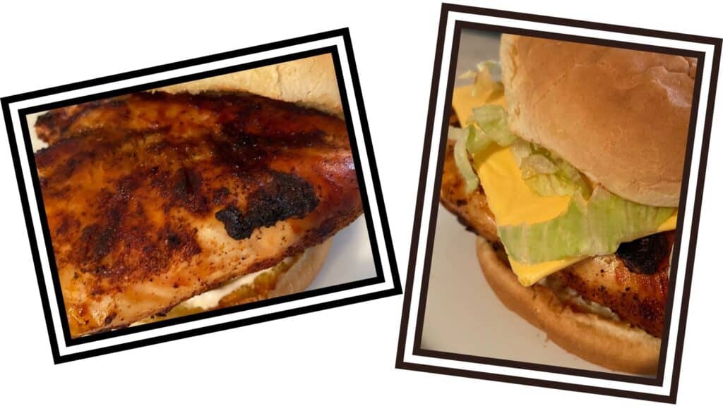 Ninja Foodi Grill Chicken Breast Sandwich