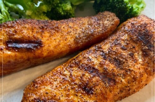 Ninja Foodi Grill Salmon