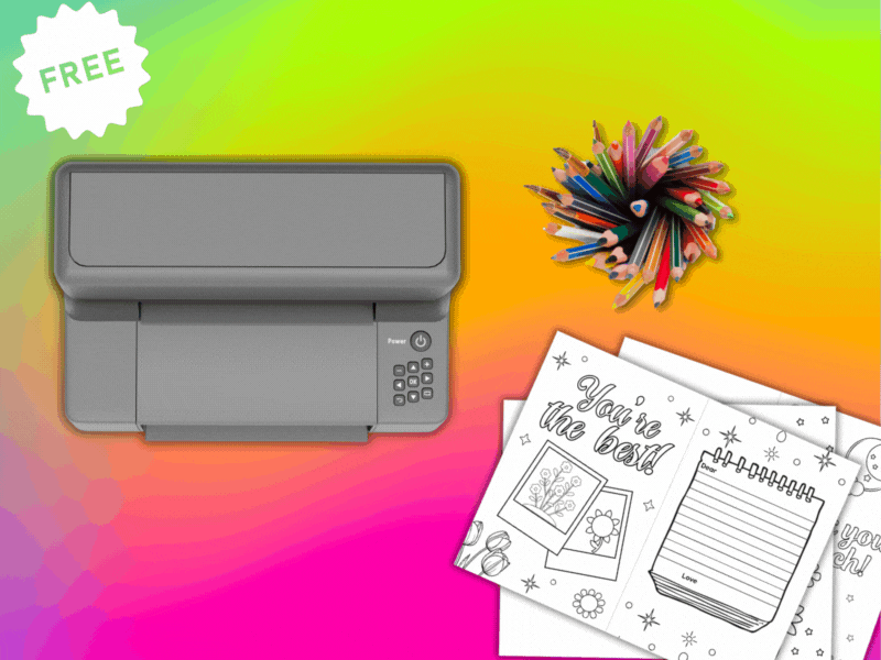 20 Free Foldable Printable Thank You Cards to Color PDF The Peculiar